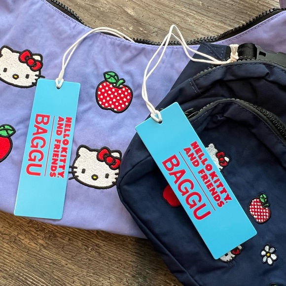 BAGGU x Hello Kitty Crescent Bag & Fanny Pack - Picture 2 of 3